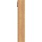 Ekena Millwork Legacy Block Smooth Bracket w/ Offset Brace, Western Red Cedar, 5 1/2"W x 28"D x 32"H BKT0604X28X32LEC05SWR - alternate 2